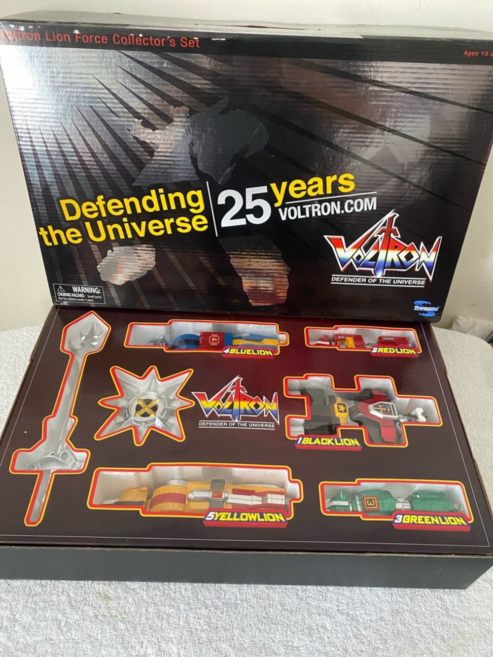 Voltron Defending the Universe 25 Years Collector's Set - Multicolor